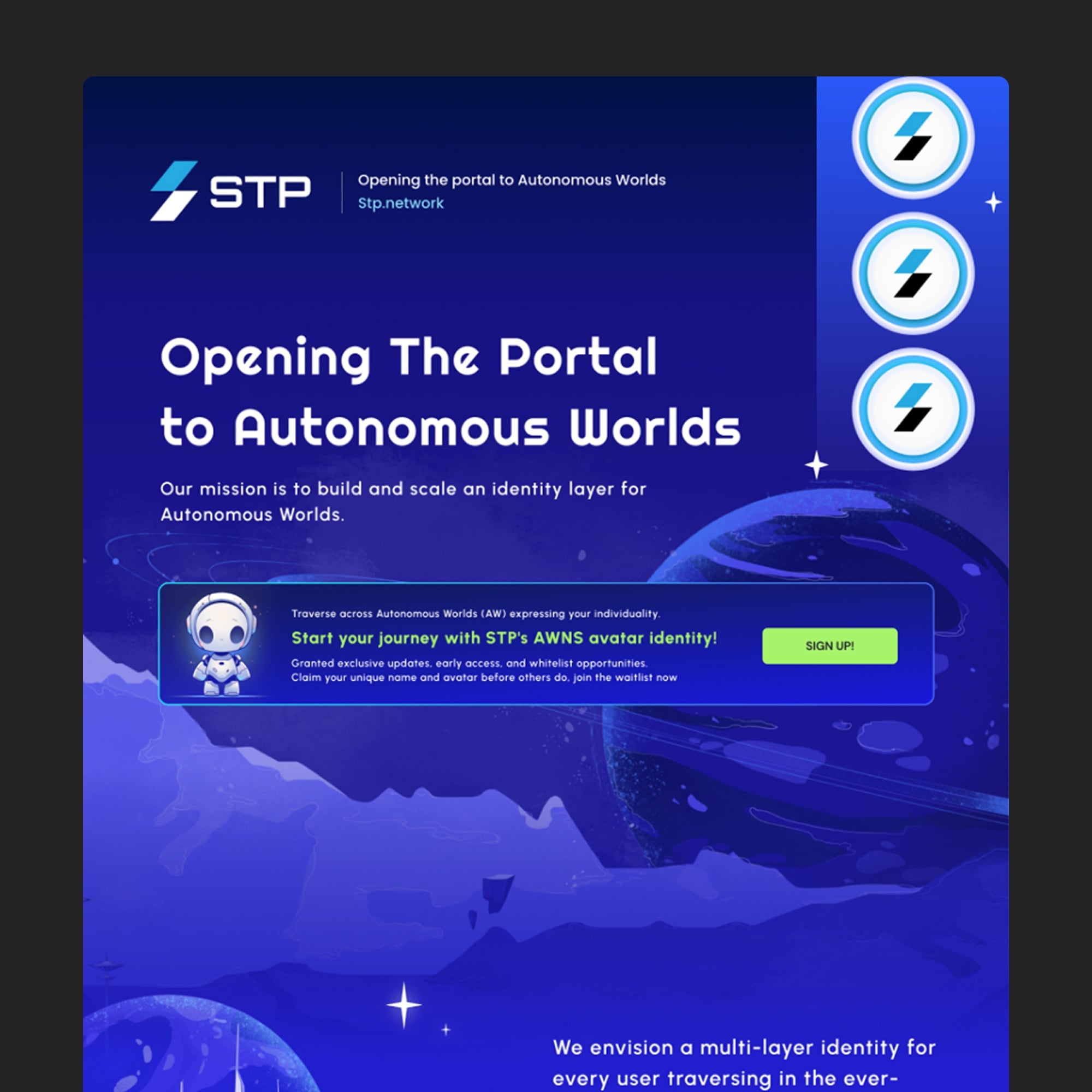 STP / Clique hover